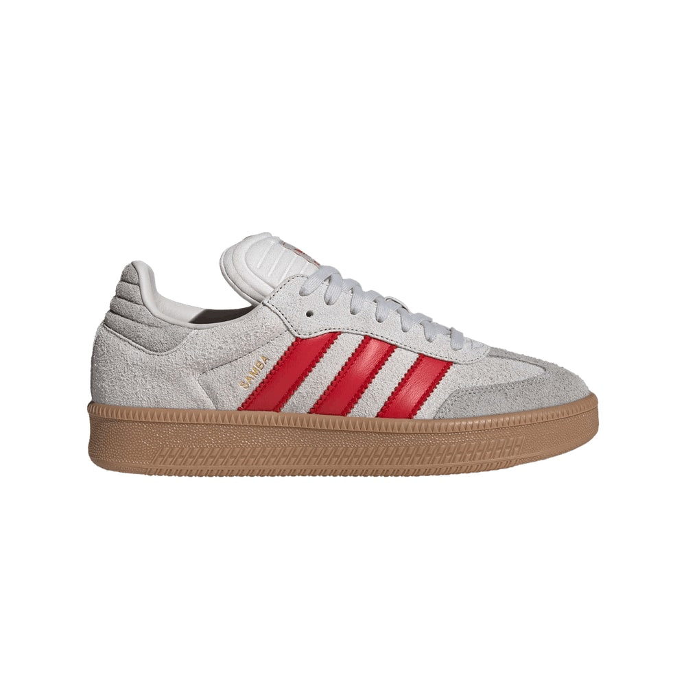 adidas Samba XLG Grey Scarlet Gum – chaussures, orange