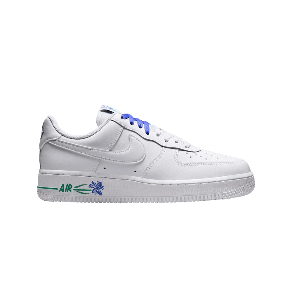 Nike Wmns Air Force 1 Low Blue Flower – boty, modrá