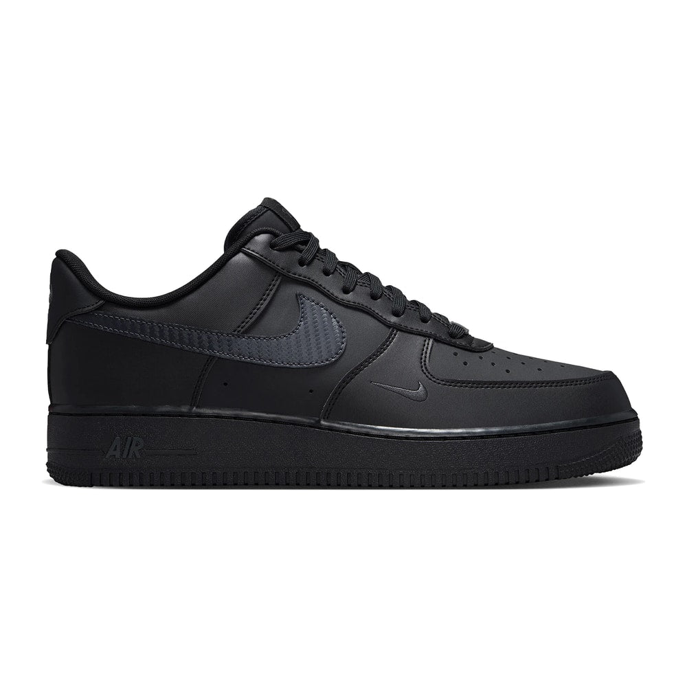 Nike Air Force 1 Low '07 Carbon Fiber Swoosh Black Anthracite – shoes