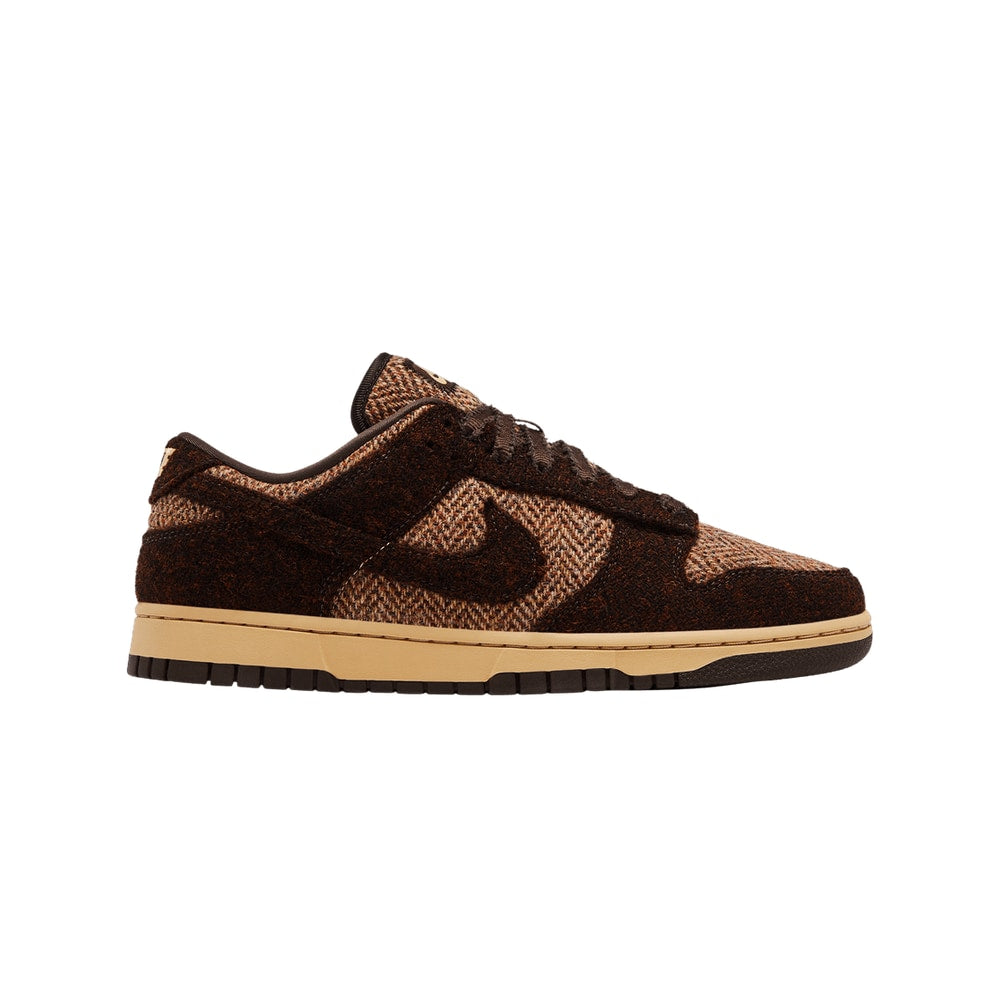 Harris Tweed x Nike Wmns Dunk Low Sesame – tenisky, oranžová