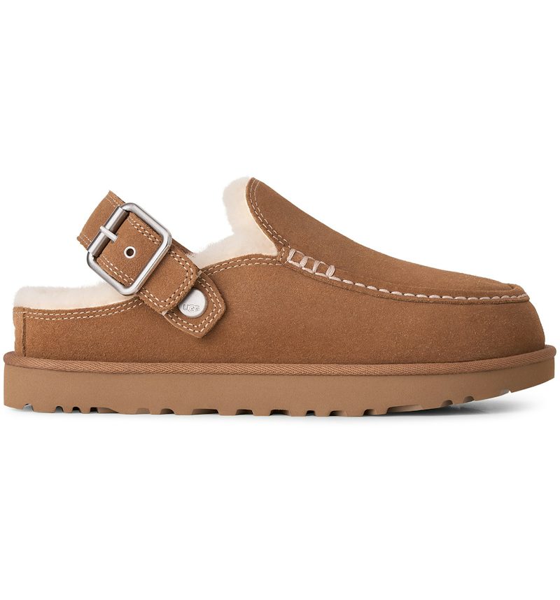 UGG Goldenstar Evelina Clog Chestnut (Women's) – schoenen