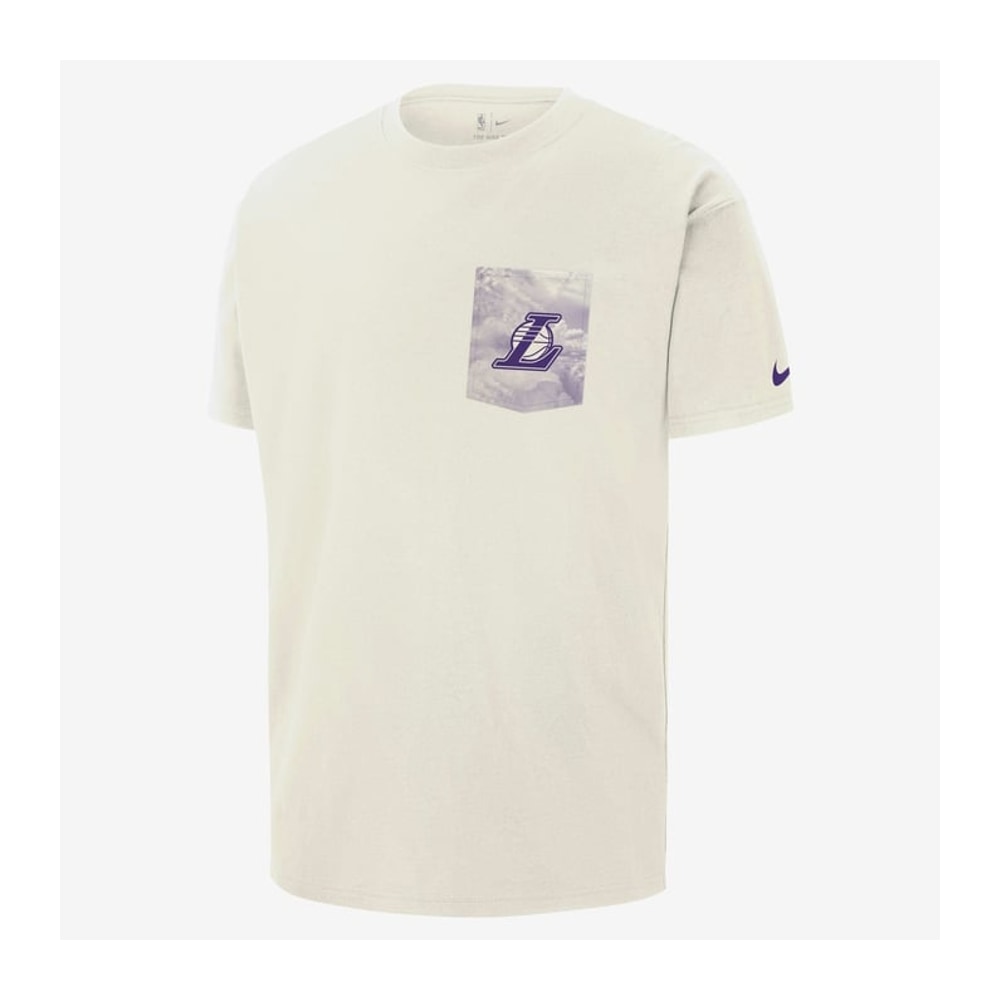 Los Angeles Lakers Courtside Men's Nike NBA Max90 Sail – vêtements