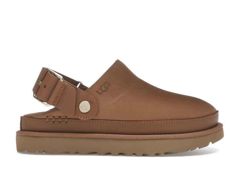 UGG Goldenstar Villa Clog Chestnut (Women's) – pantofle, oranžová