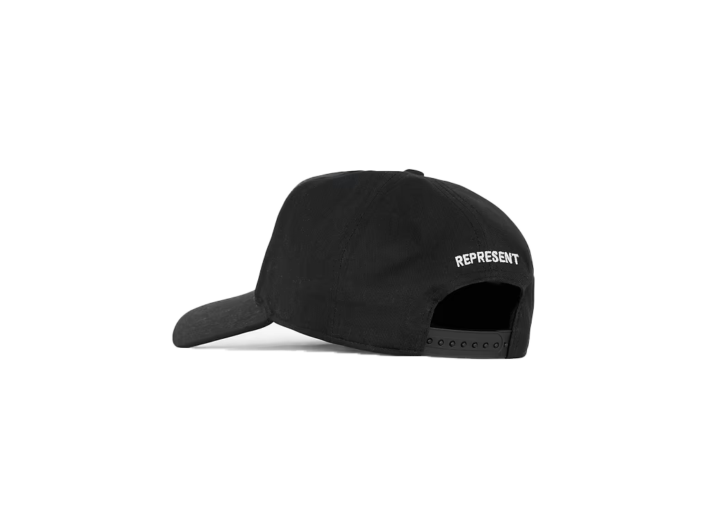 Represent Crest Cap Jet Black