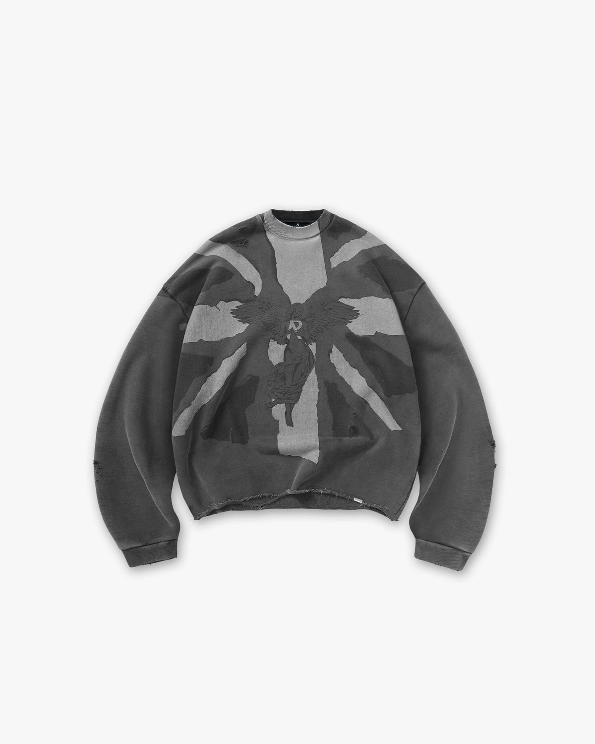 Represent Flag Sweat Vintage Black – oblečení