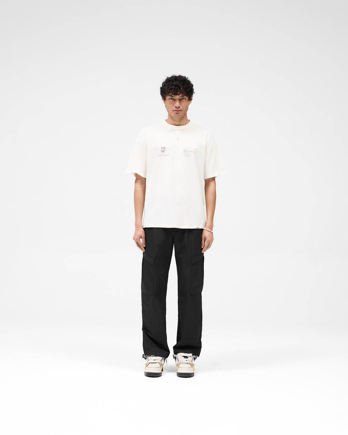 Represent Team Rep T-Shirt Flat White