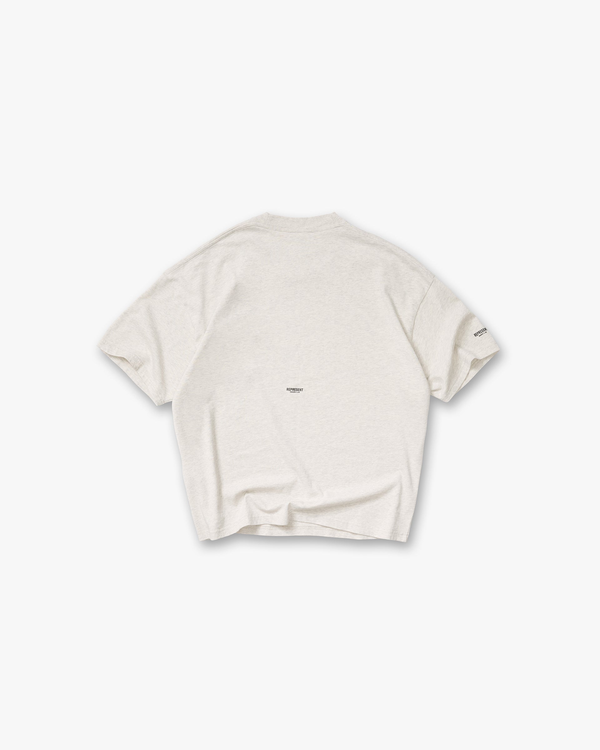 Represent Micro Owners Club T-Shirt Cream Marl