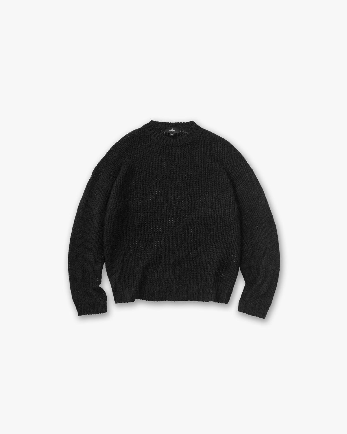 Represent Reversible Fade Out Knit Jet Black – oblečení