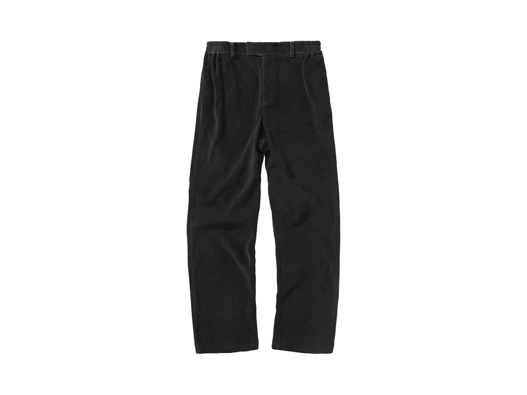 Represent Ribbed Hybrid Pant Washed Black