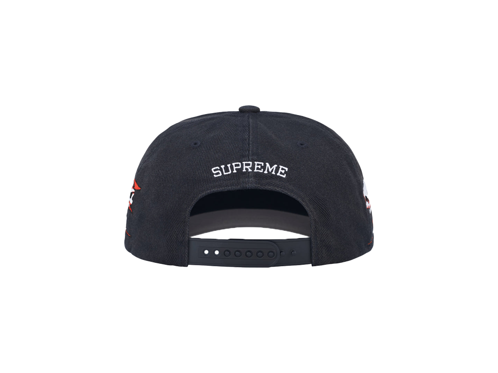Supreme Skulls Spellout 6-Panel Navy
