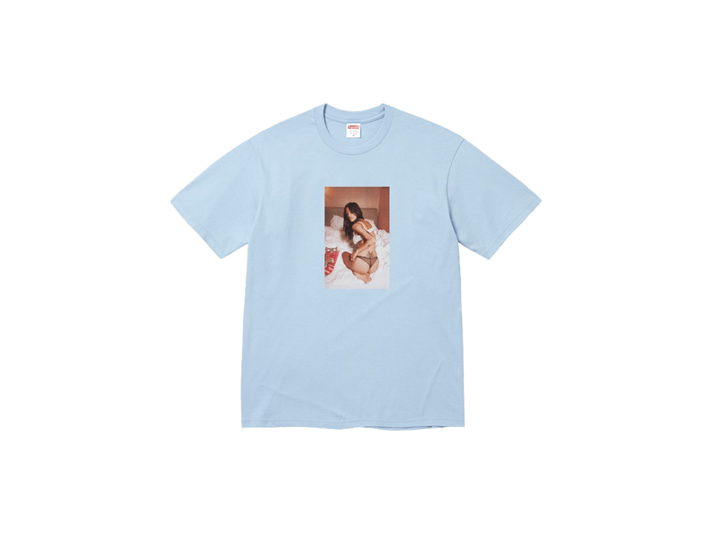 Supreme x Larry Clark Neighbor Tee Powder Blue