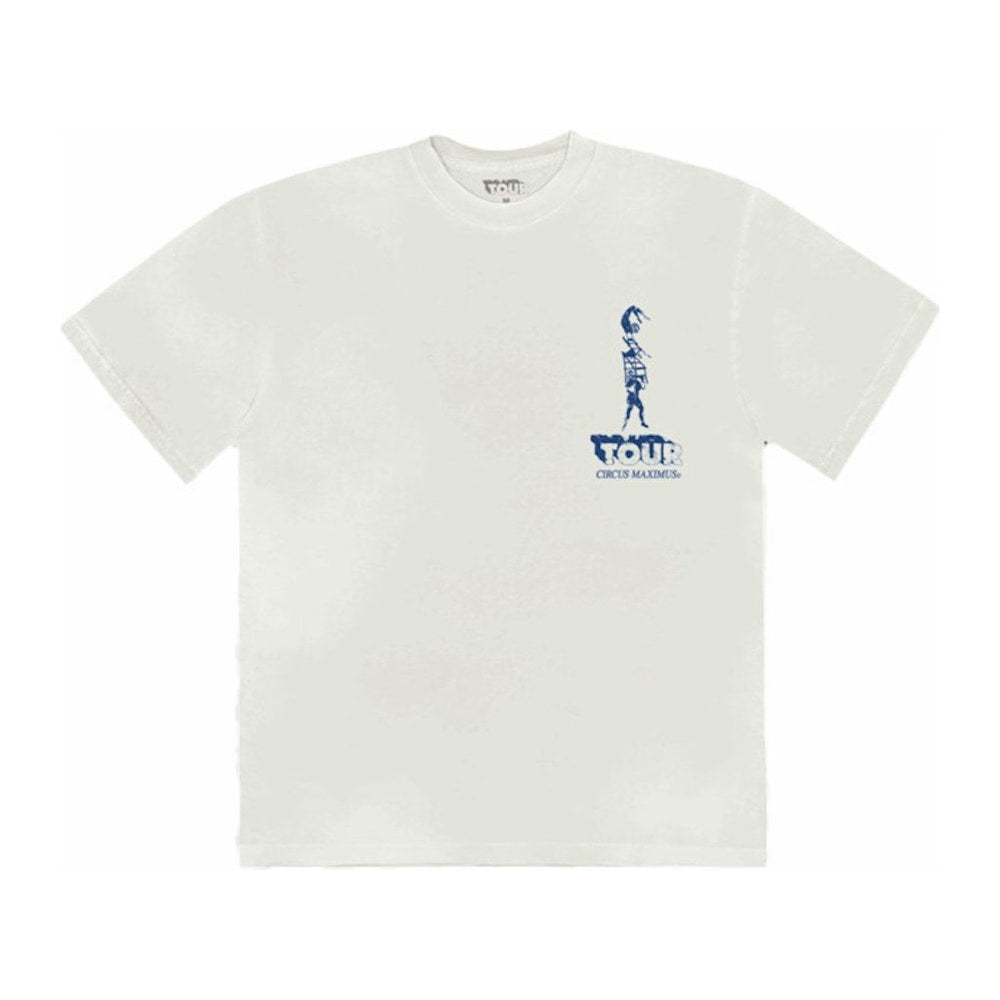 Travis Scott Utopia Is In Tulsa Tee White – tričko – fotka 2 z 2