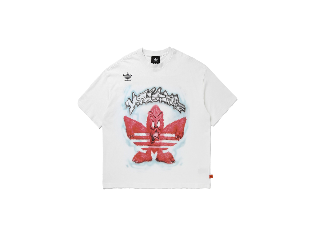 Adidas Originals x Hellstar Graphic Tee White-Adidas-pikastore.cz