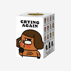 Pop Mart CryBaby Crying Again Series Vinyl Face Plush Single Blind Box