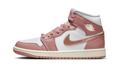 Nike Air Jordan 1 Mid SE Red Stardust (Women's)