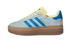 Adidas Gazelle Bold Almost Blue Yellow (Femei)