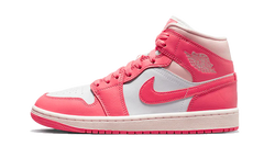 Nike Air Jordan 1 Mid Strawberries and Cream (Жіночі)