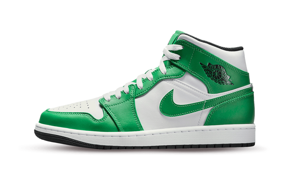 Nike Air Jordan 1 Mid GS Lucky Green-Air Jordan-pikastore.cz