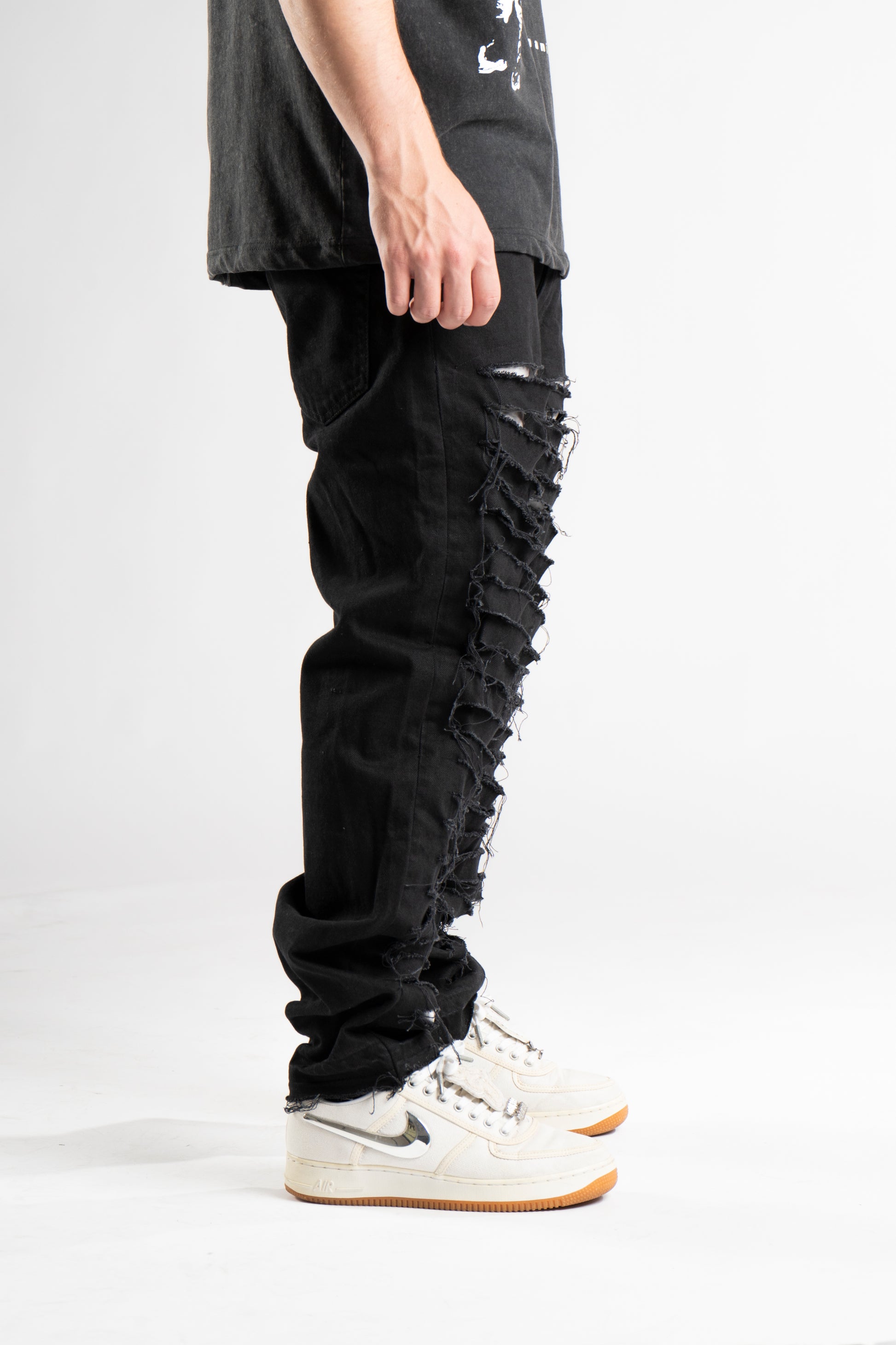 Custom Distressed Jeans-Kalhoty-Custompantsprg-pikastore.cz