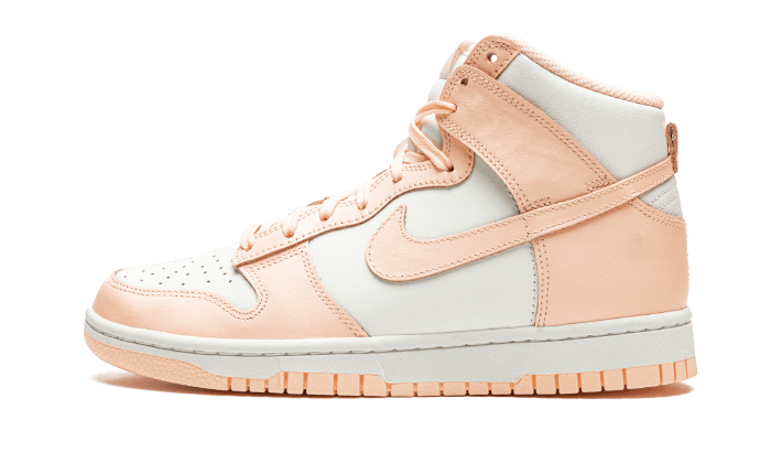 Nike Dunk High Sail Crimson Tint (Women's)-sneakers-Nike-pikastore.cz