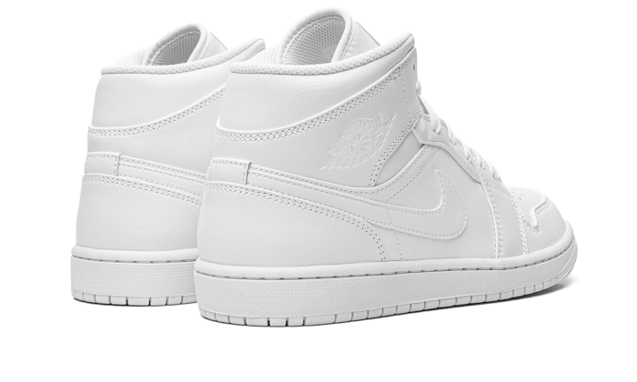 Nike Air Jordan 1 Mid Triple White 2.0 (2020)-sneakers-Air Jordan-pikastore.cz