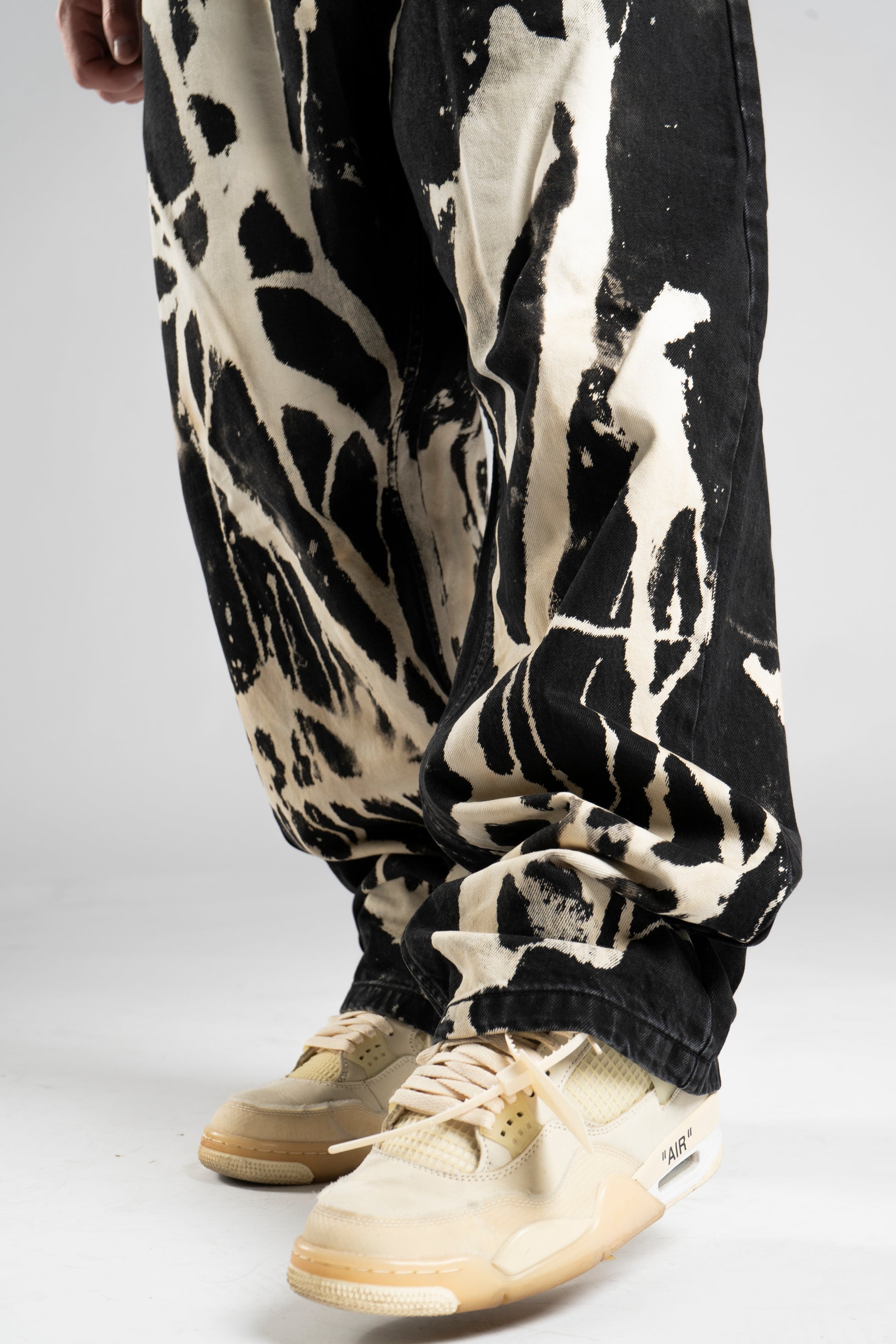 Custom Bleached Jeans V2-Kalhoty-Custompantsprg-pikastore.cz