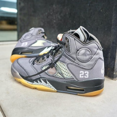 Nike Air Jordan 5 Retro Off-White Muslin-sneakers-Air Jordan-pikastore.cz