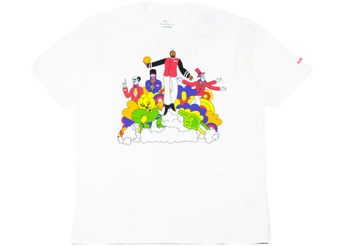 Nike LeBron James Heat Wave T-shirt White – tricou