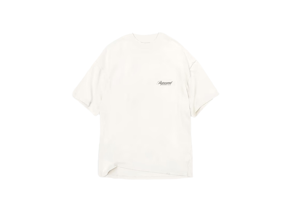 Represent Owners Club Script T-Shirt Flat White-Represent-pikastore.cz