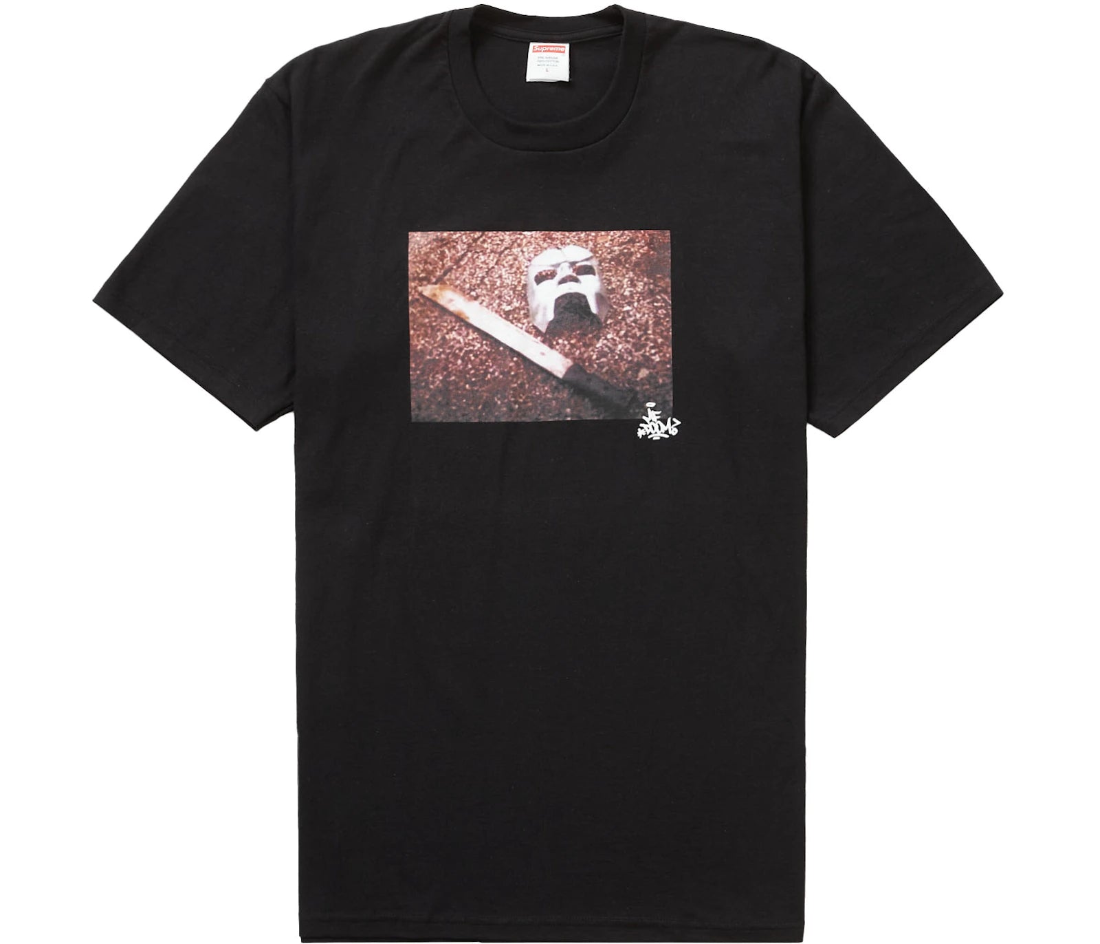 Supreme MF DOOM Tee Black-Supreme-pikastore.cz