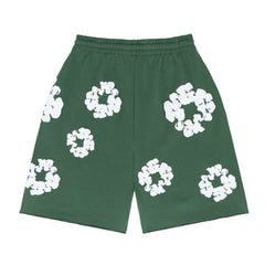 Denim Tears The Cotton Wreath Shorts Green