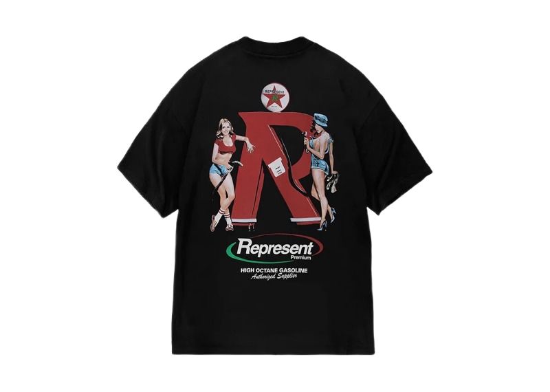 Represent Premium T-Shirt Off Black-Represent-pikastore.cz