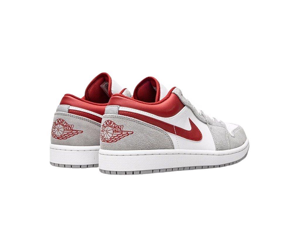 Nike Air Jordan 1 Low SE Light Smoke Grey Gym Red-sneakers-Air Jordan-pikastore.cz