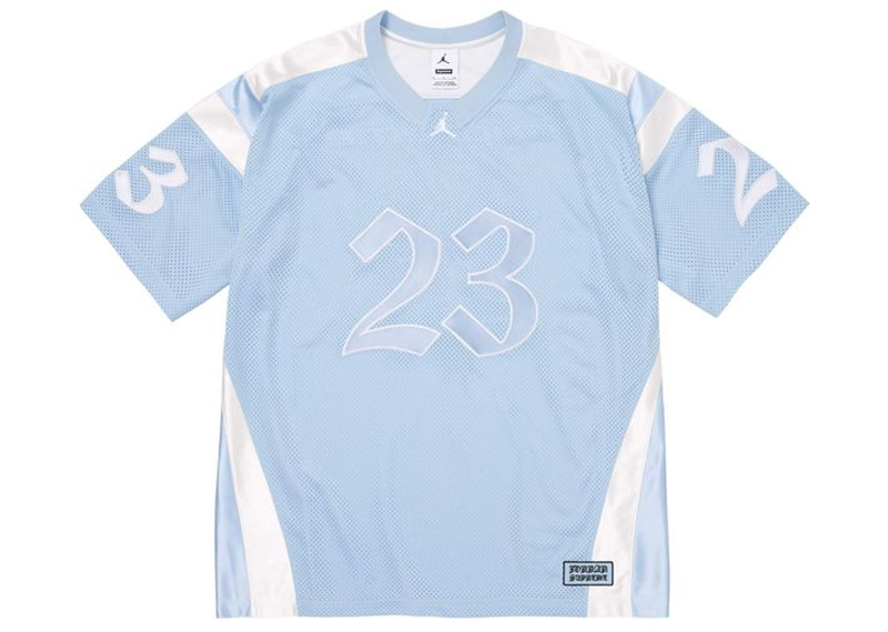 Supreme x Jordan Warm Up Jersey Light Blue-Supreme-pikastore.cz
