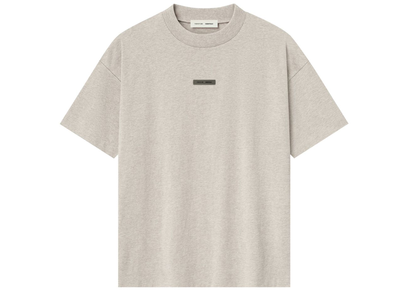 Fear of God Essentials S25 T-Shirt Heather Stone