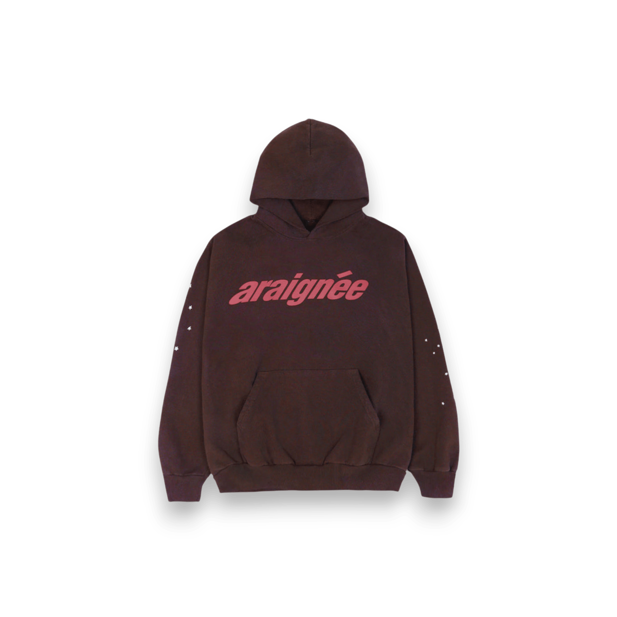 Sp5der Araignee Hoodie Brown-Sp5der-pikastore.cz