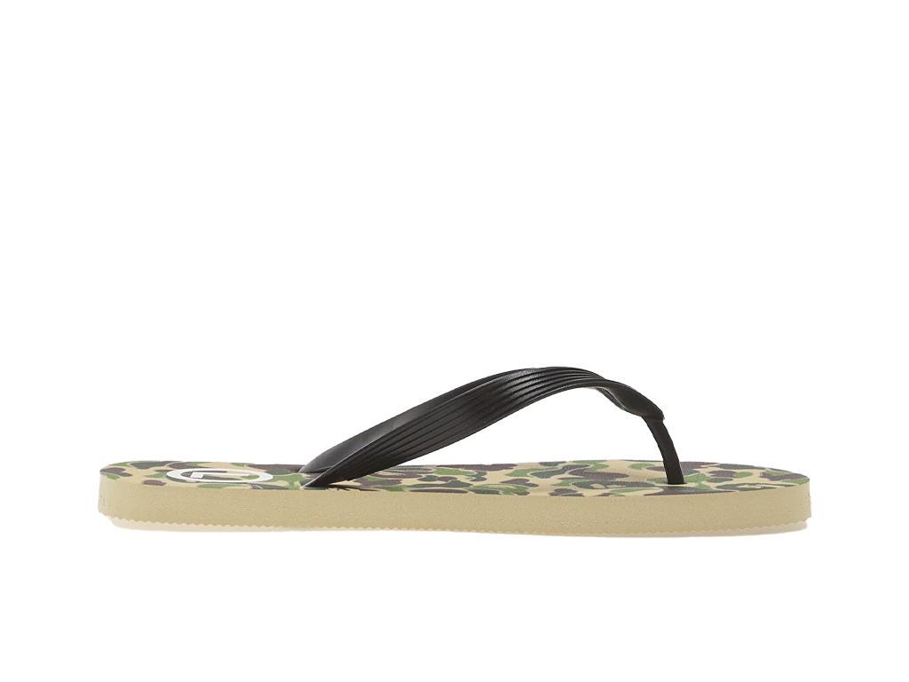 A BATHING APE Abc Camo Beach Sandals M Green-Bape-pikastore.cz