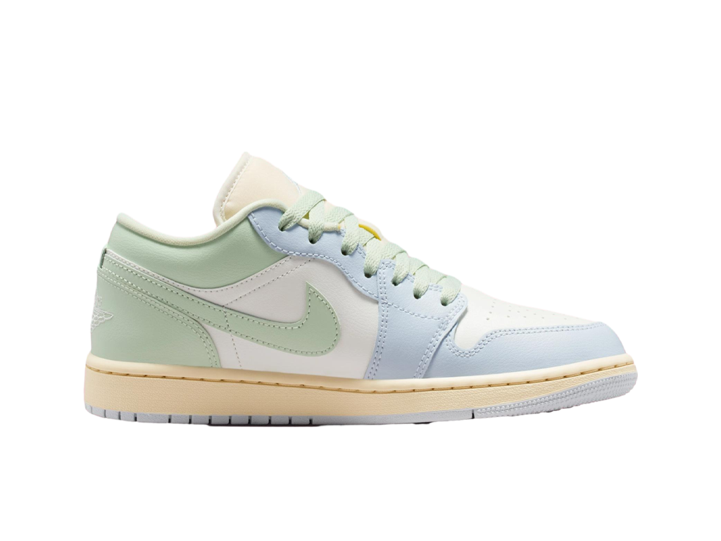 Air Jordan 1 Low Sail Aura – tenisky – fotka 3 z 5
