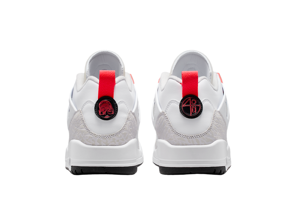 Air Jordan Spizike Low White Vast Grey – sneakers – foto 4 av 5