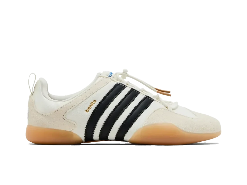Bad Bunny x adidas Ballerina Off White Black Gum – sportcipő – fotó 3/5