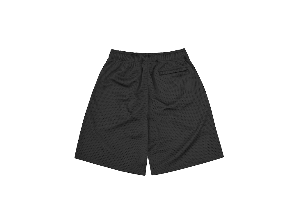 Corteiz Alcatraz Mesh Shorts Black-Corteiz-pikastore.cz