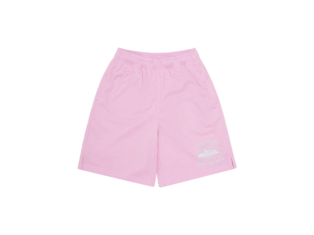 Corteiz Alcatraz Mesh Shorts Pink-Corteiz-pikastore.cz