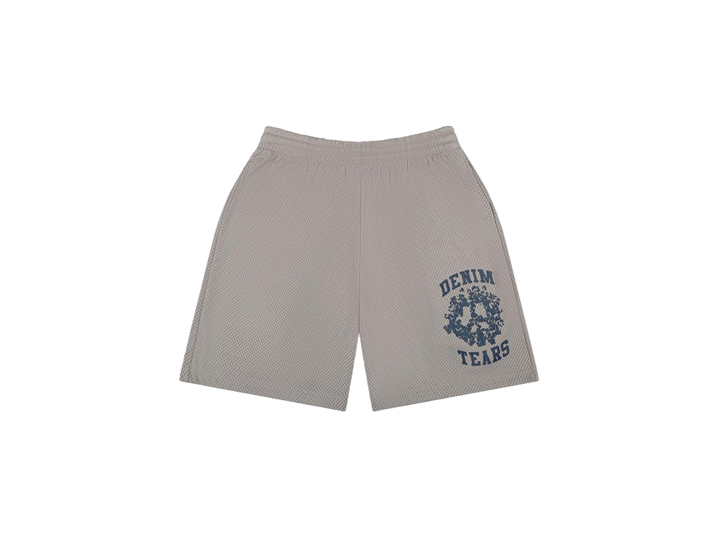 Denim Tears Denim University Mesh Shorts Grey-Denim Tears-pikastore.cz