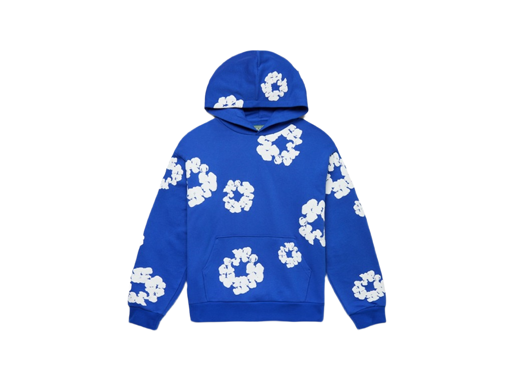 Denim Tears The Cotton Wreath Sweatshirt Royal Blue-Denim Tears-pikastore.cz