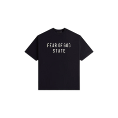 Fear of God Essentials Heavy S24 Crewneck T-Shirt Black - PIKASTORE