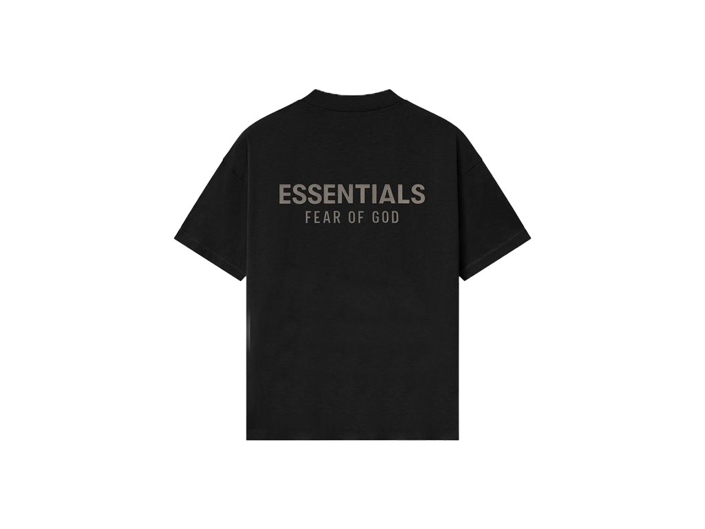 Fear of God Essentials S25 Classic T-Shirt Jet Black-Fear of God-pikastore.cz