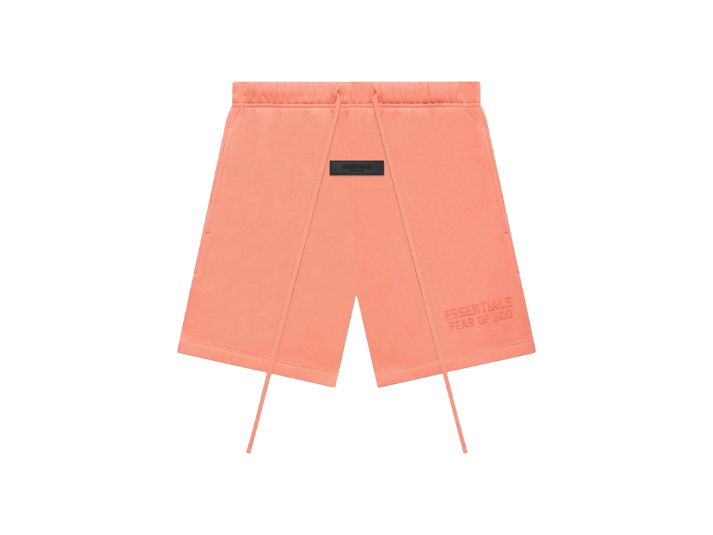 Fear of God Essentials Shorts Coral – kraťasy, červená