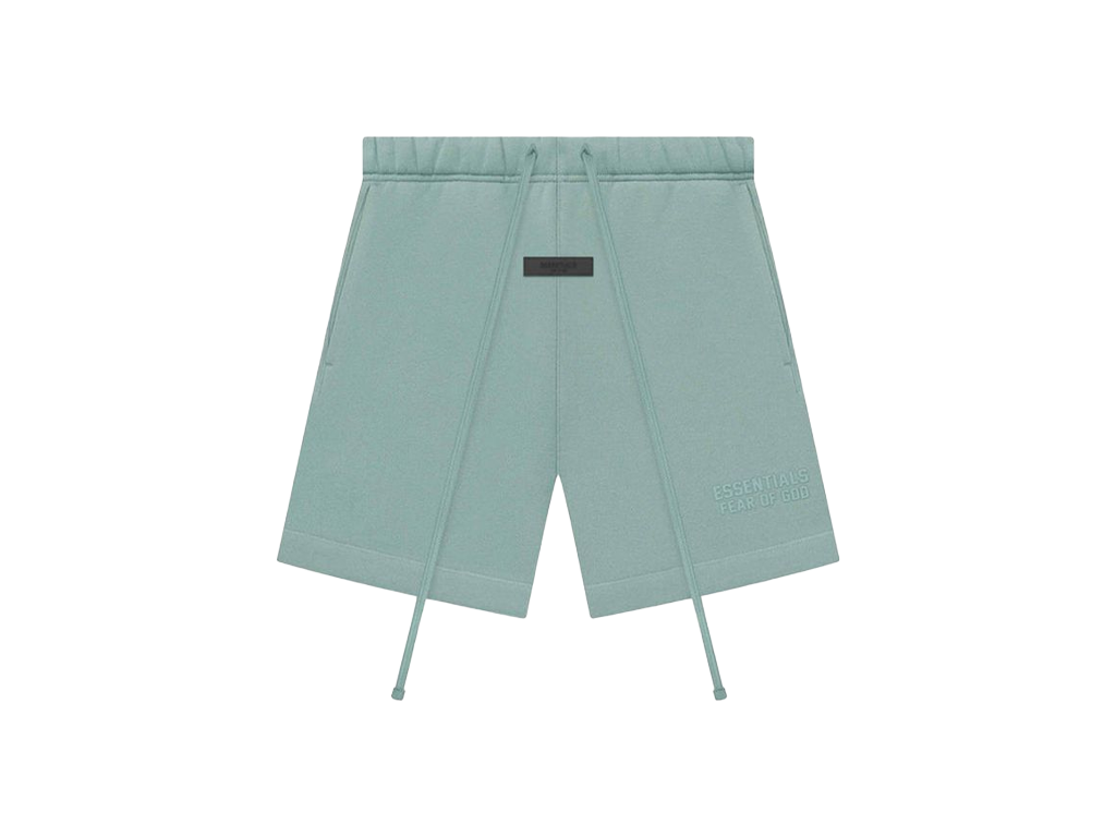 Fear of God Essentials Sweatshort Sycamore – kraťasy, modrá