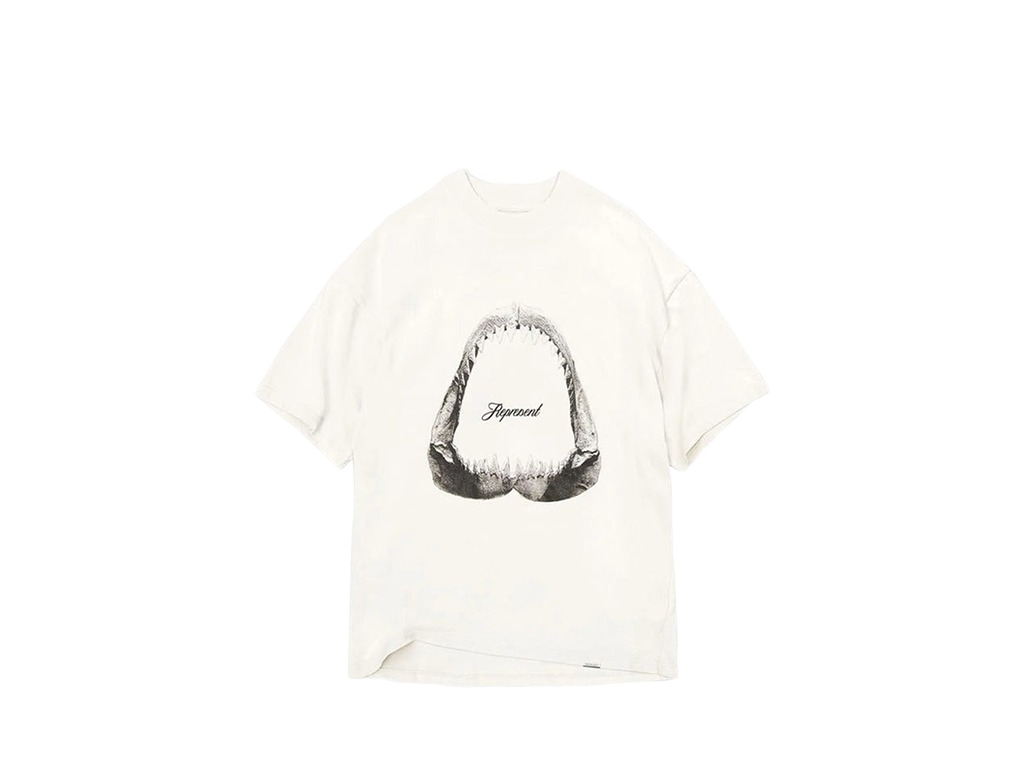 Represent Shark Jaws T-shirt Flat White-Represent-pikastore.cz