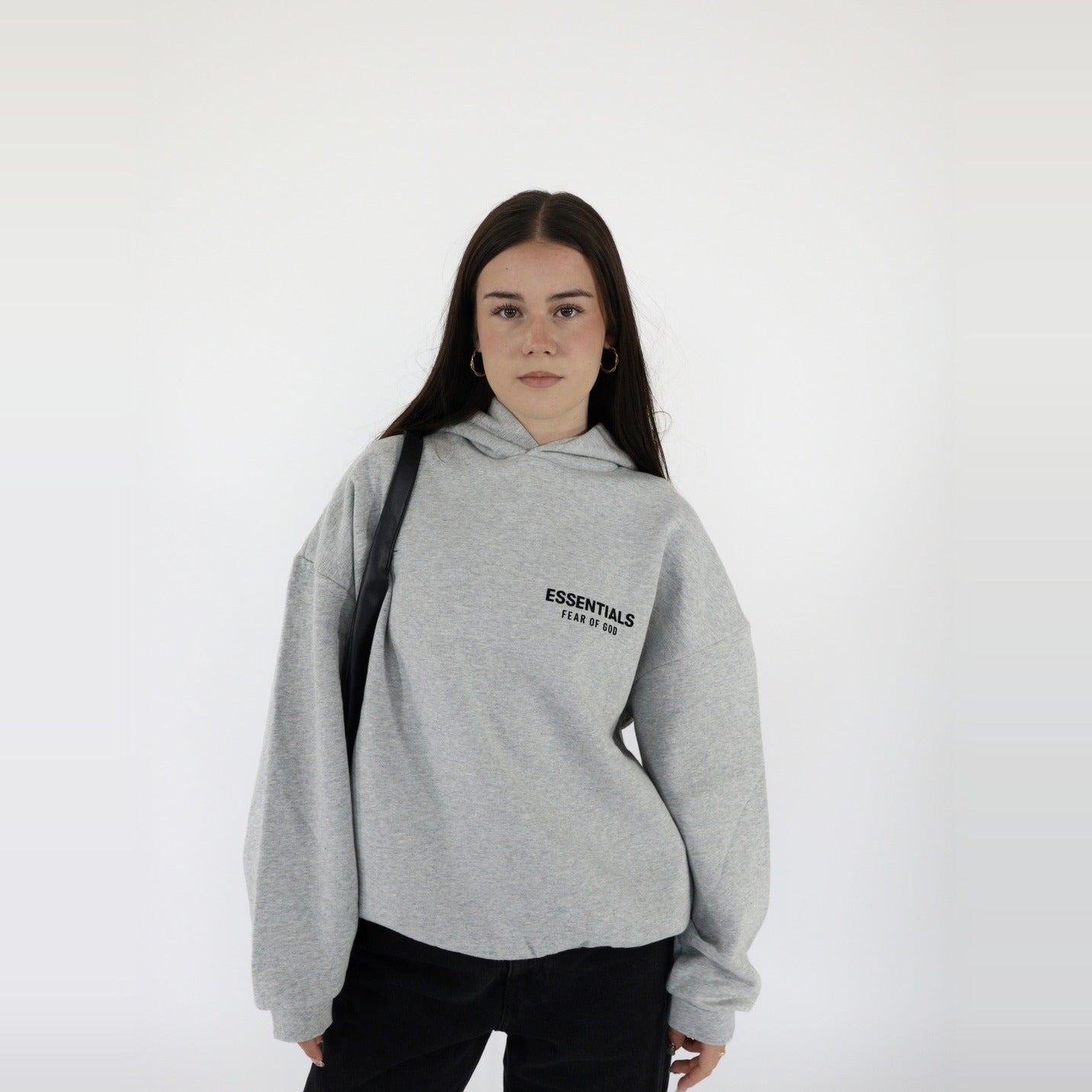 Fear of God Essentials Fleece S24 Hoodie Light Heather Gray - PIKASTORE-Clothing-Fear of God-pikastore.cz